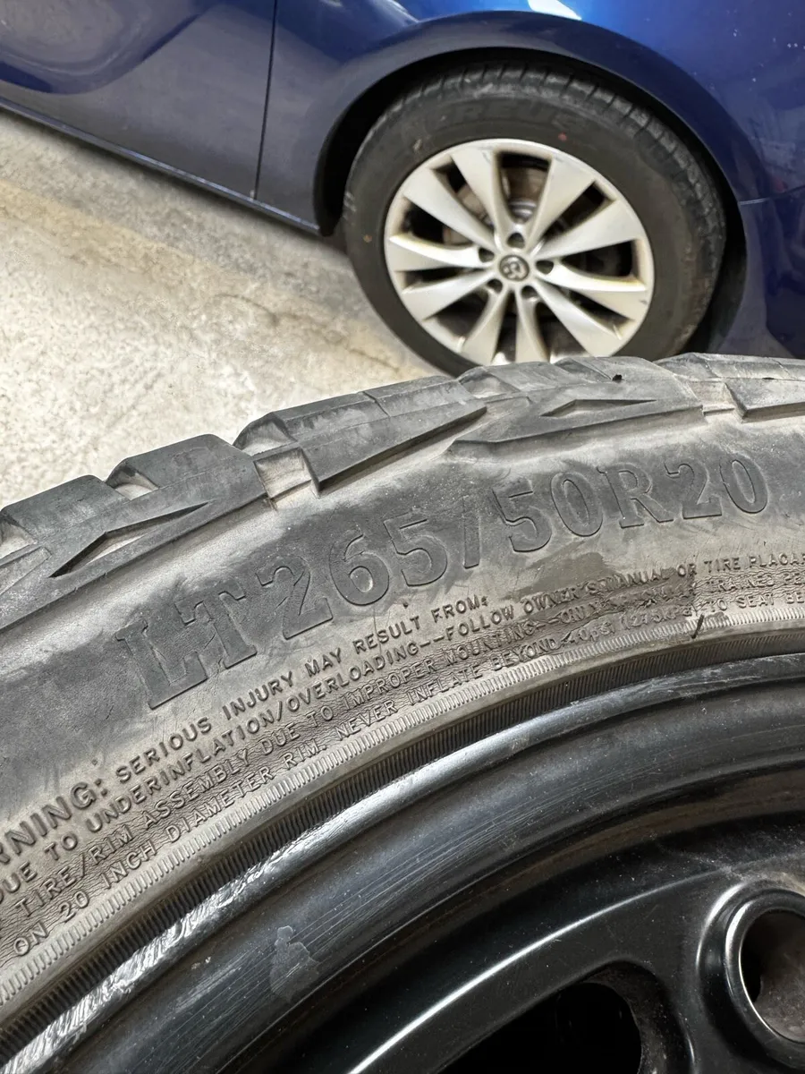 DV8 Works 255/50/20 6x139.7 Hilux - Image 4