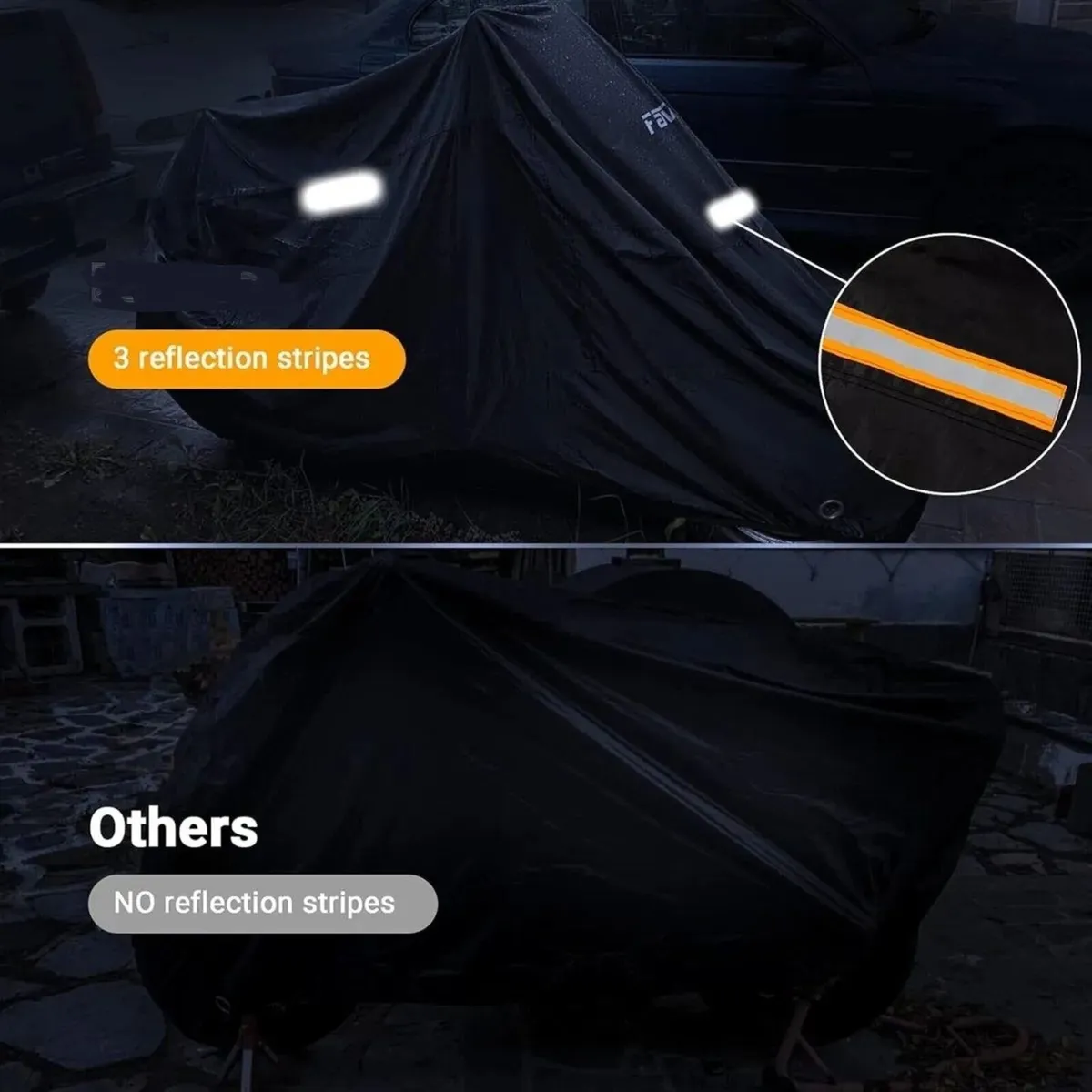 Motorcycle Cover 210D Waterproof Bike Cover - Image 2