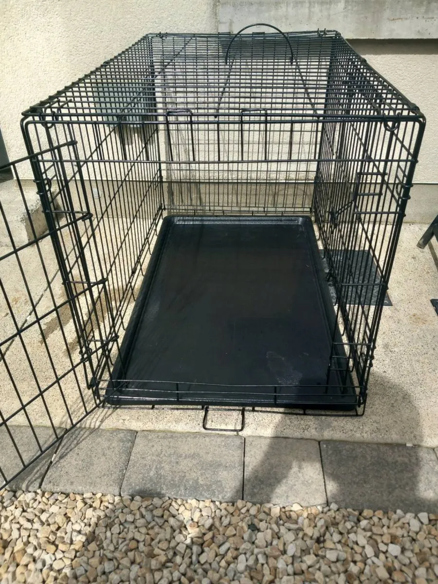Large dog travel crate. - Image 2