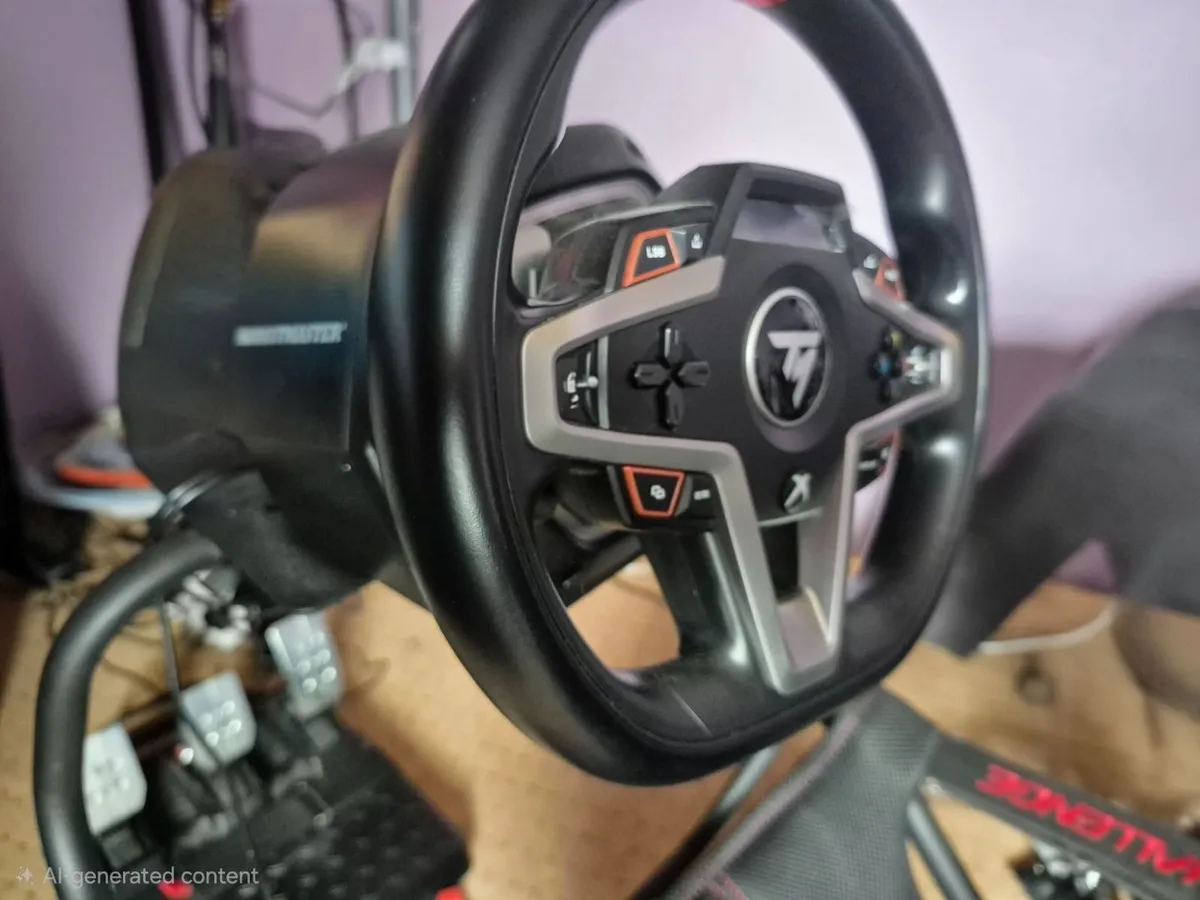 Xbox Wheel and Racing Seat Thrustmaster Playseat - Image 1