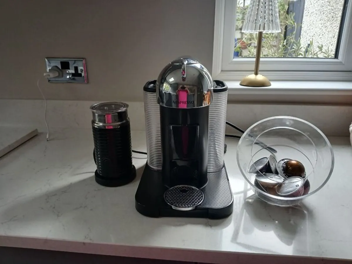 Nespresso coffee machine frother and pod holder - Image 3