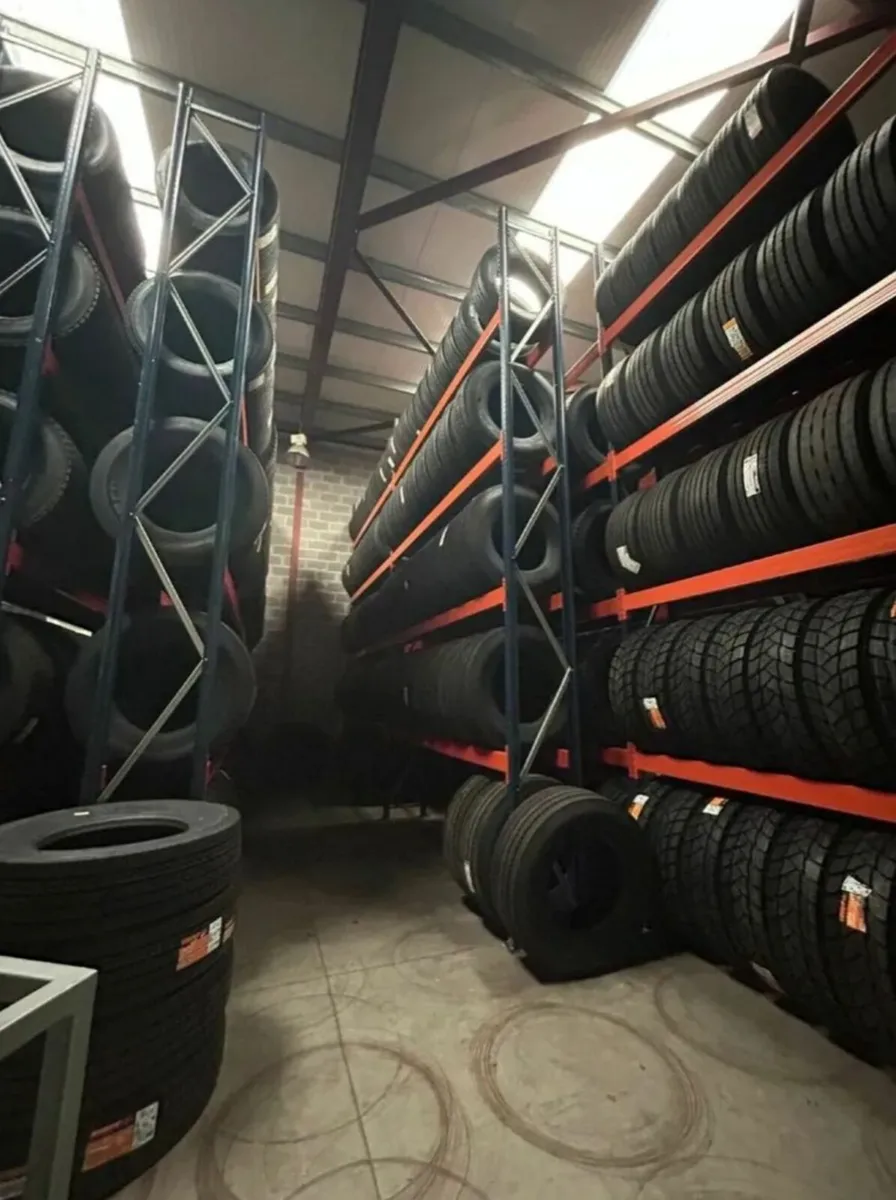 Bespoke tyre racking - Image 1
