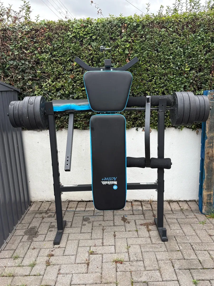 Mens Health - Pro Fitness Folding Workout Bench - Image 1