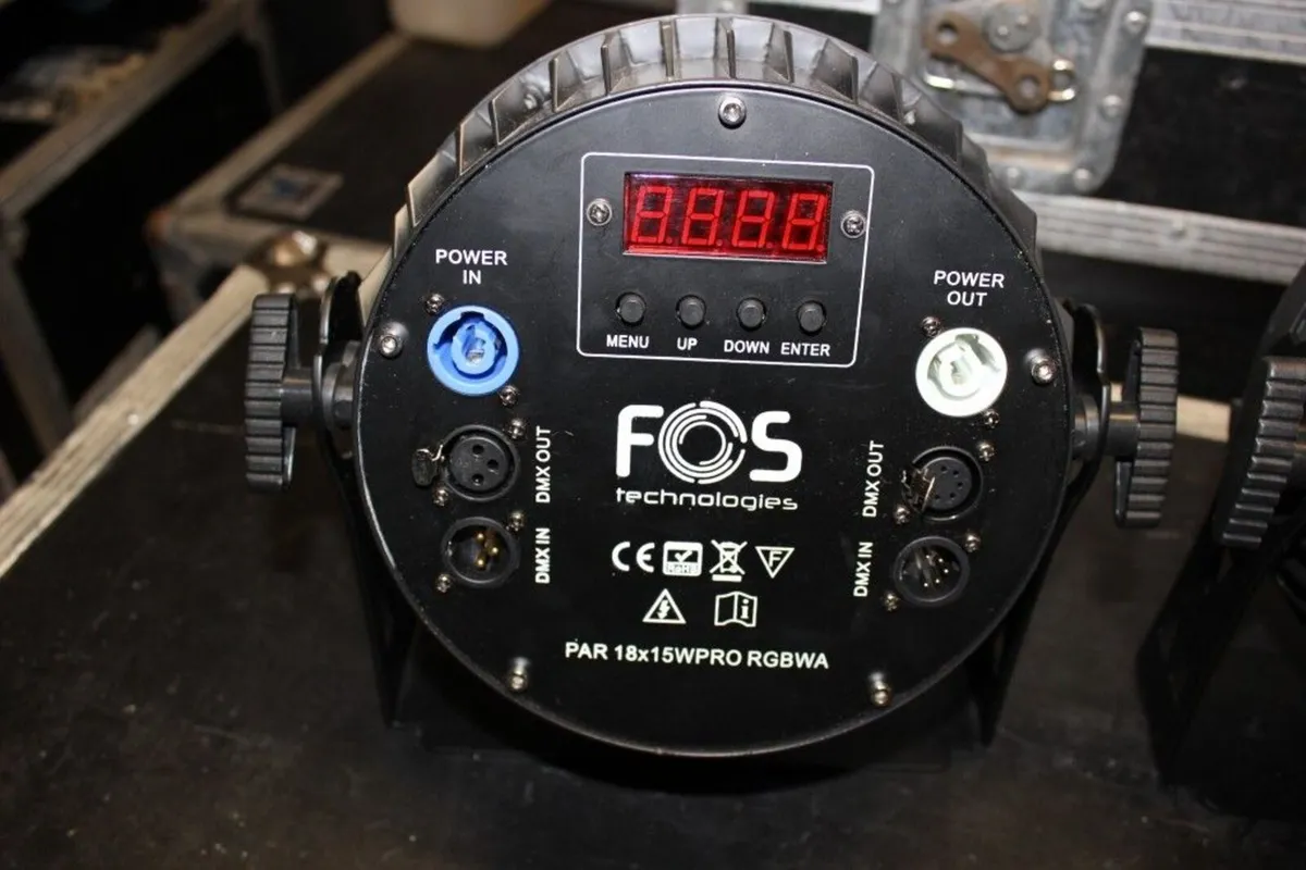 2 x FOS Technologies Par 18x15WPRO RGBWA - Image 4