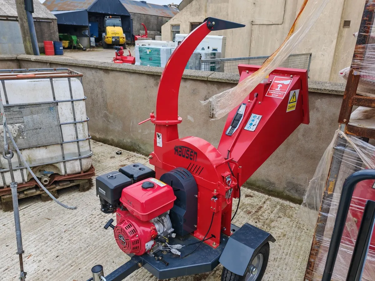 Wood chipper towed Hausen NEW - Image 3