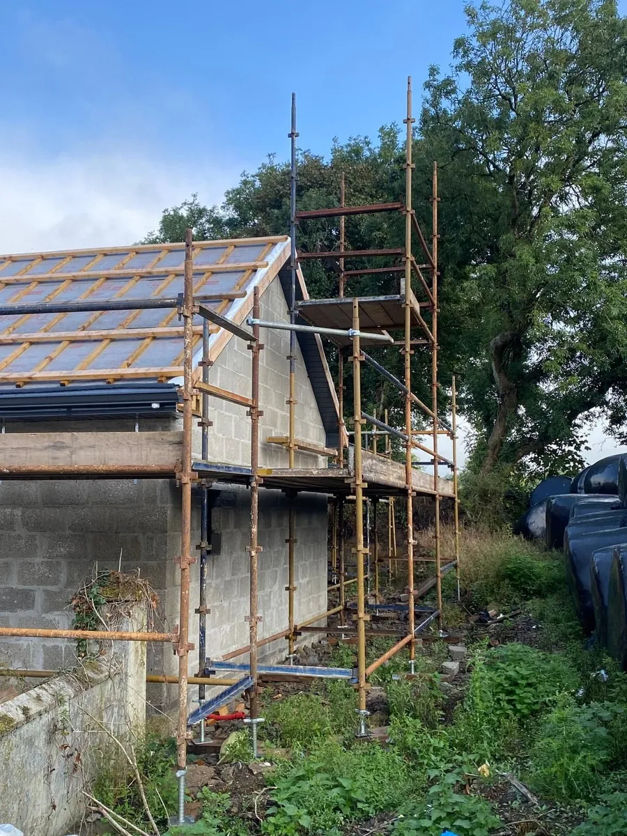 Scaffolding package / 200 planks new build / Cork - Image 3