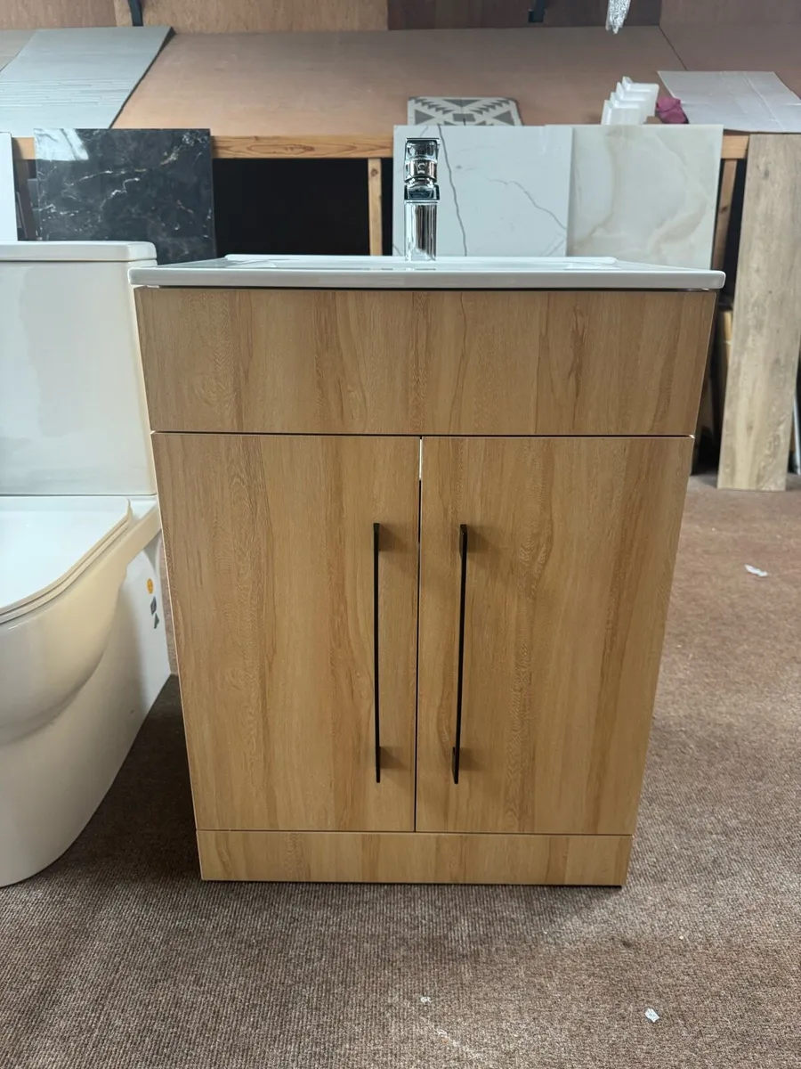 Special Offer Oak Vanity Unit