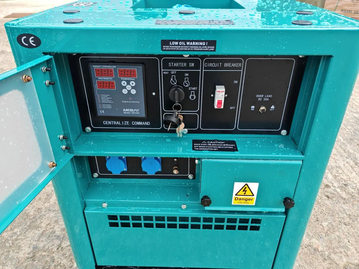 Generator 12 KVA KTEC Single Phase NEW - Image 3