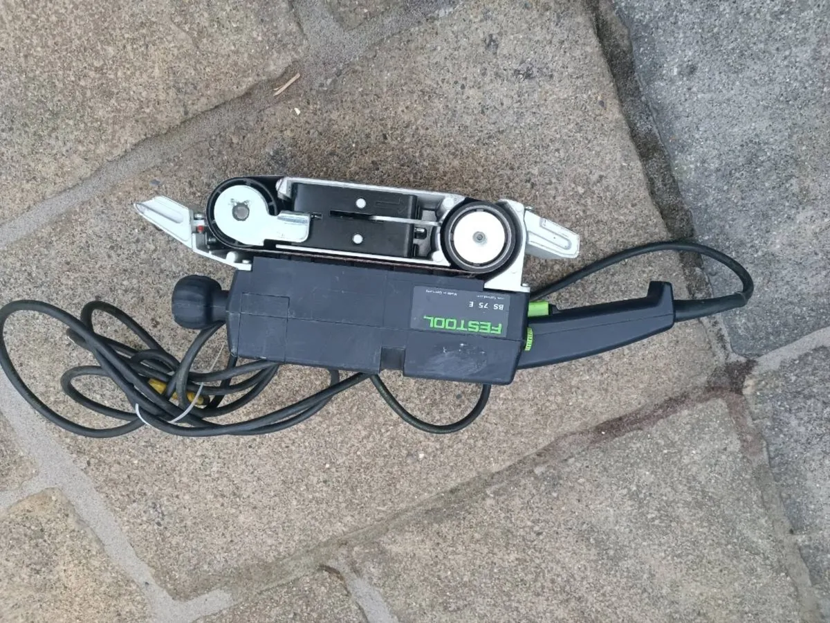 Festool bs75e belt sander.