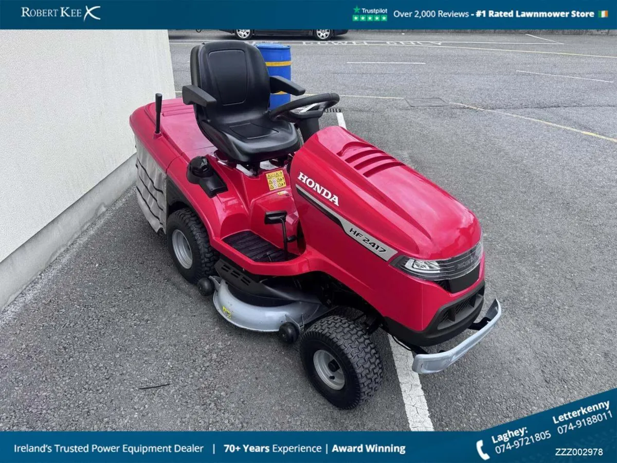 Honda HF2417 Ride-On Lawnmower – ZZZ002978 - Image 2