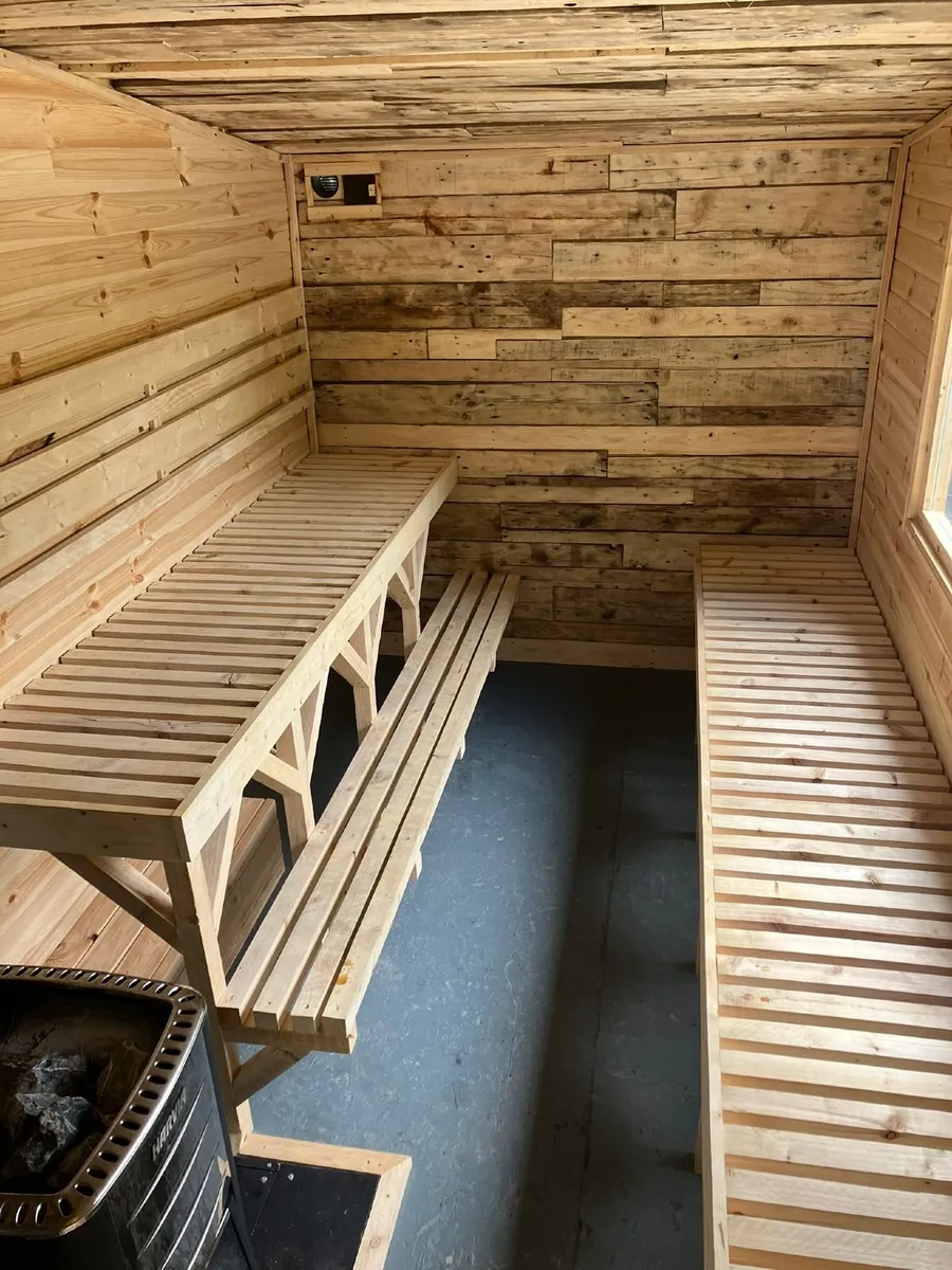 🔥 10-Person Mobile Wood-Fired Sauna + Cold Plunge - Image 4