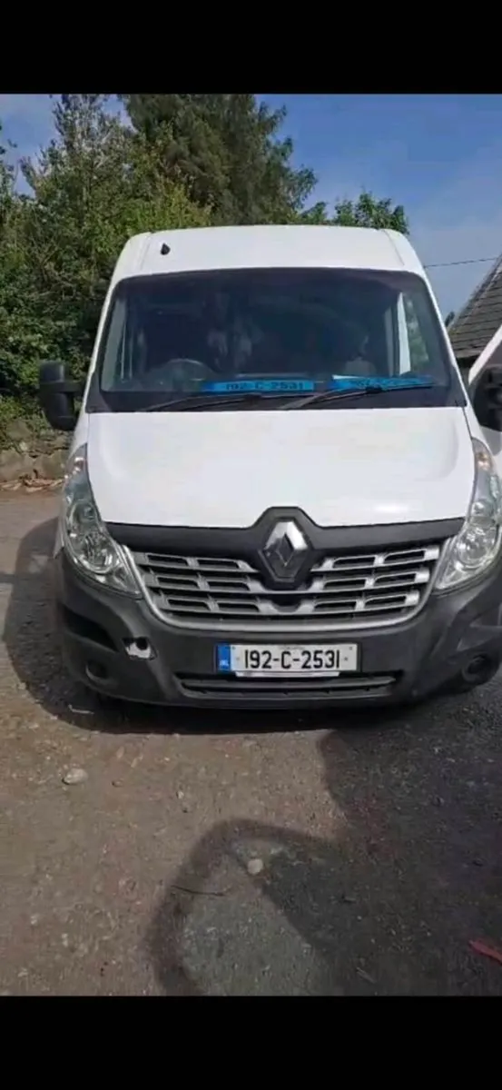 2019 Renault master van lwb