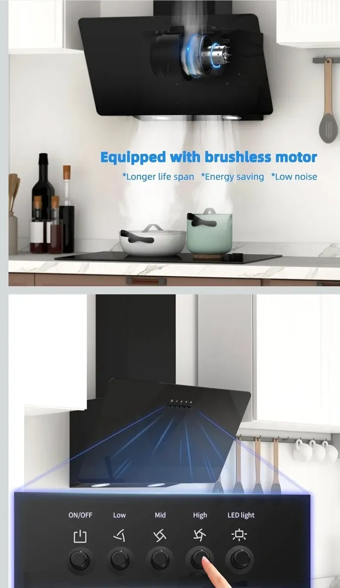 Cooker Hood = Fireglass - Image 1