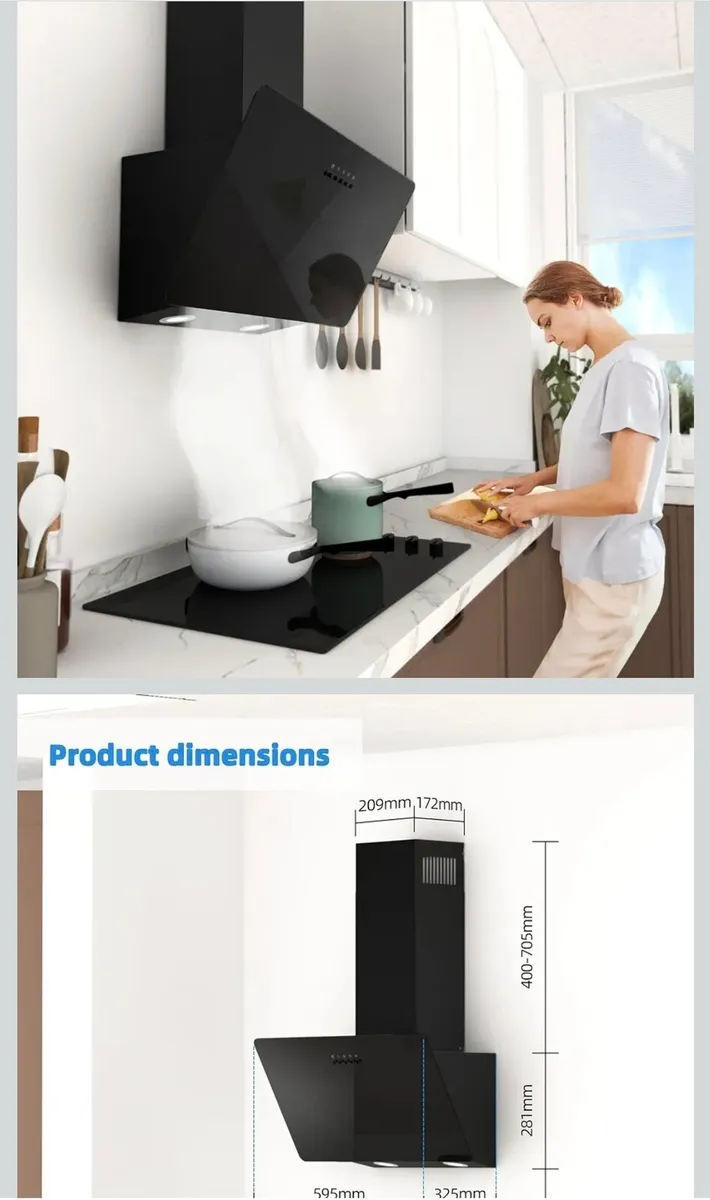 Cooker Hood = Fireglass - Image 2