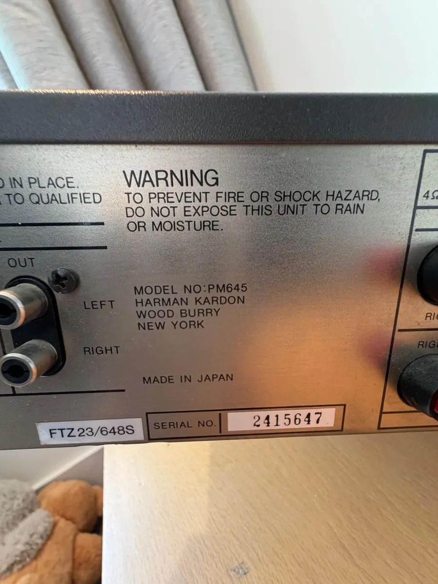 Amplifier and speakers (old skool !  ) - Image 4