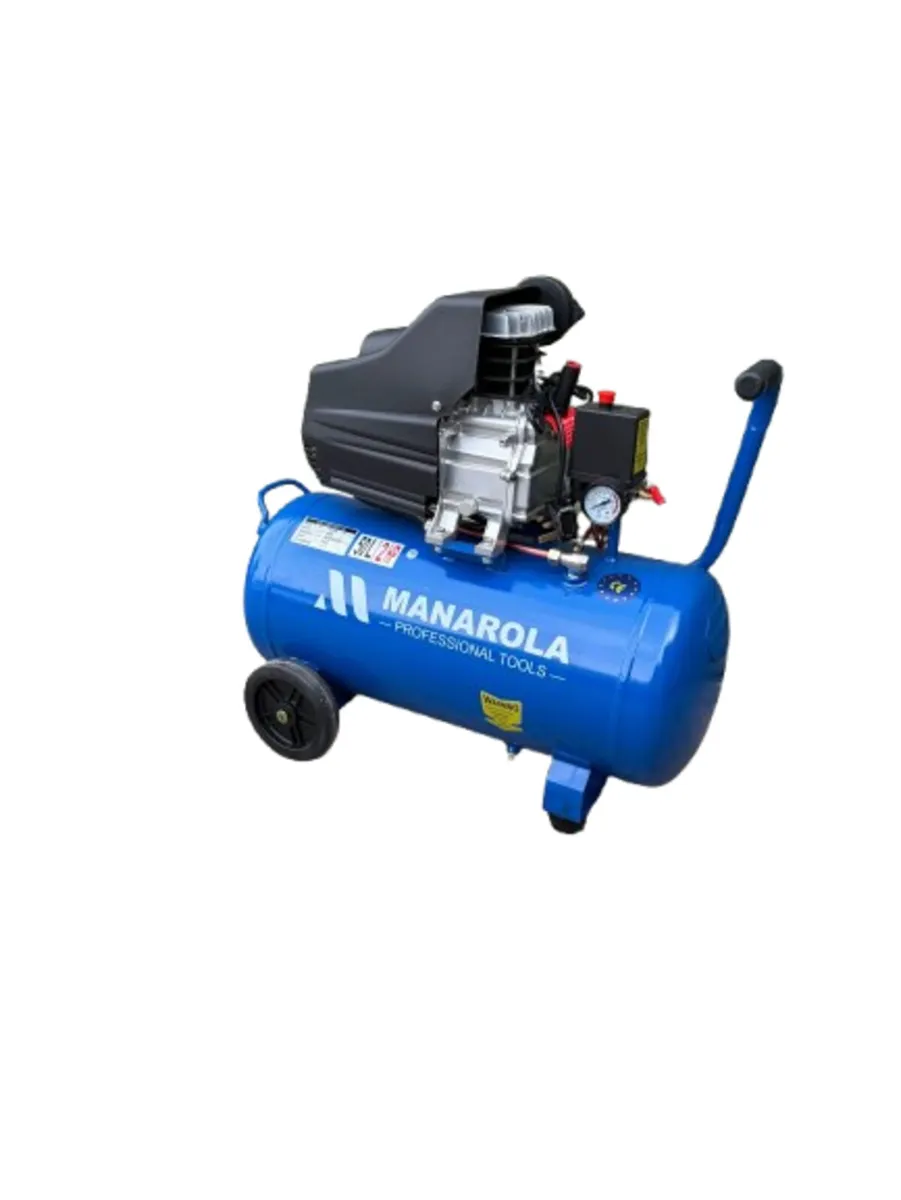 🛠️ BRAND NEW MANAROLA 50 LITRE AIR COMPRESSOR 🛠️ - Image 3