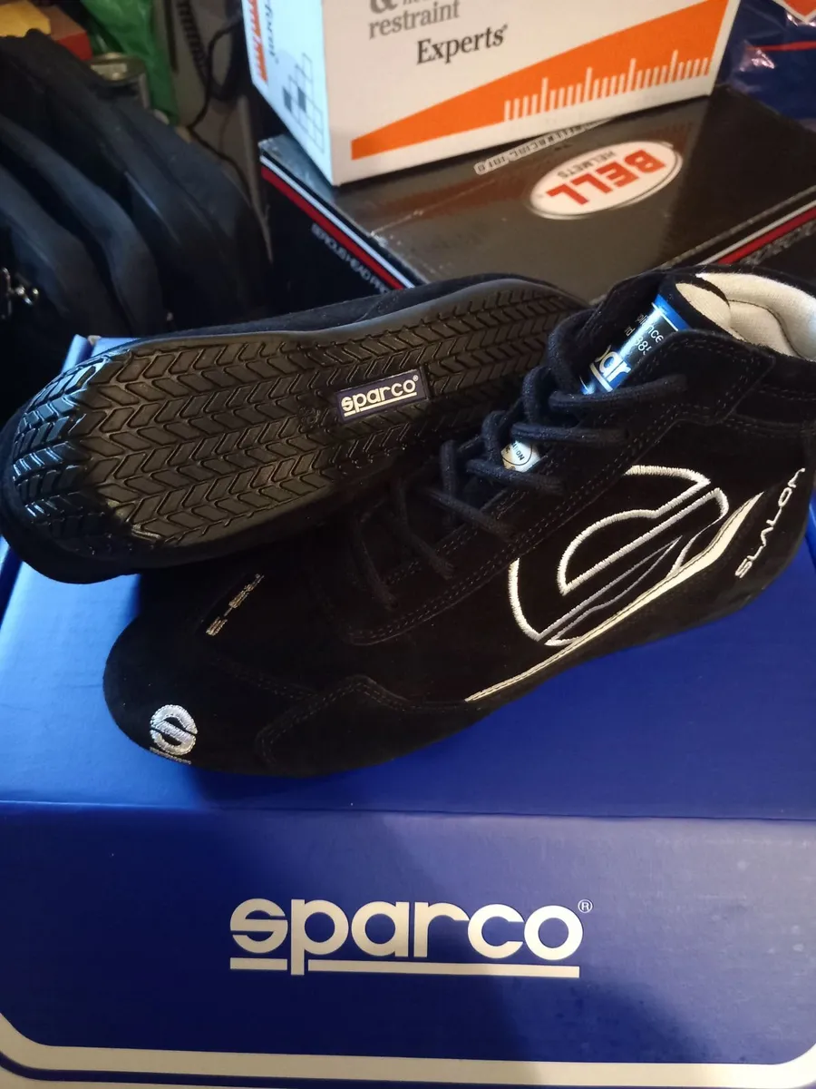 2 Bell Rally helmets , hans and boots - Image 3