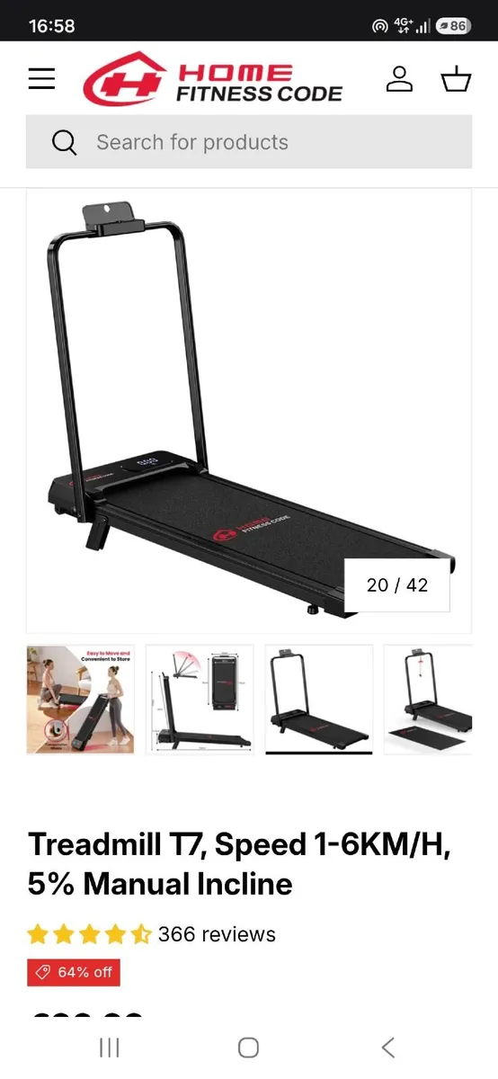 Walking Pad used once - Image 1