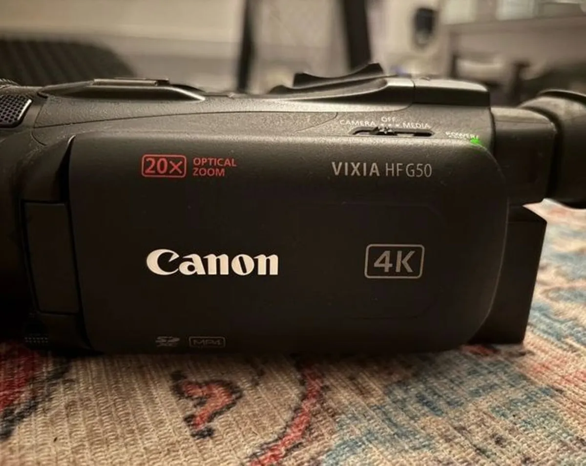 Canon VIXIA HF G50 4K Camcorder - Image 4
