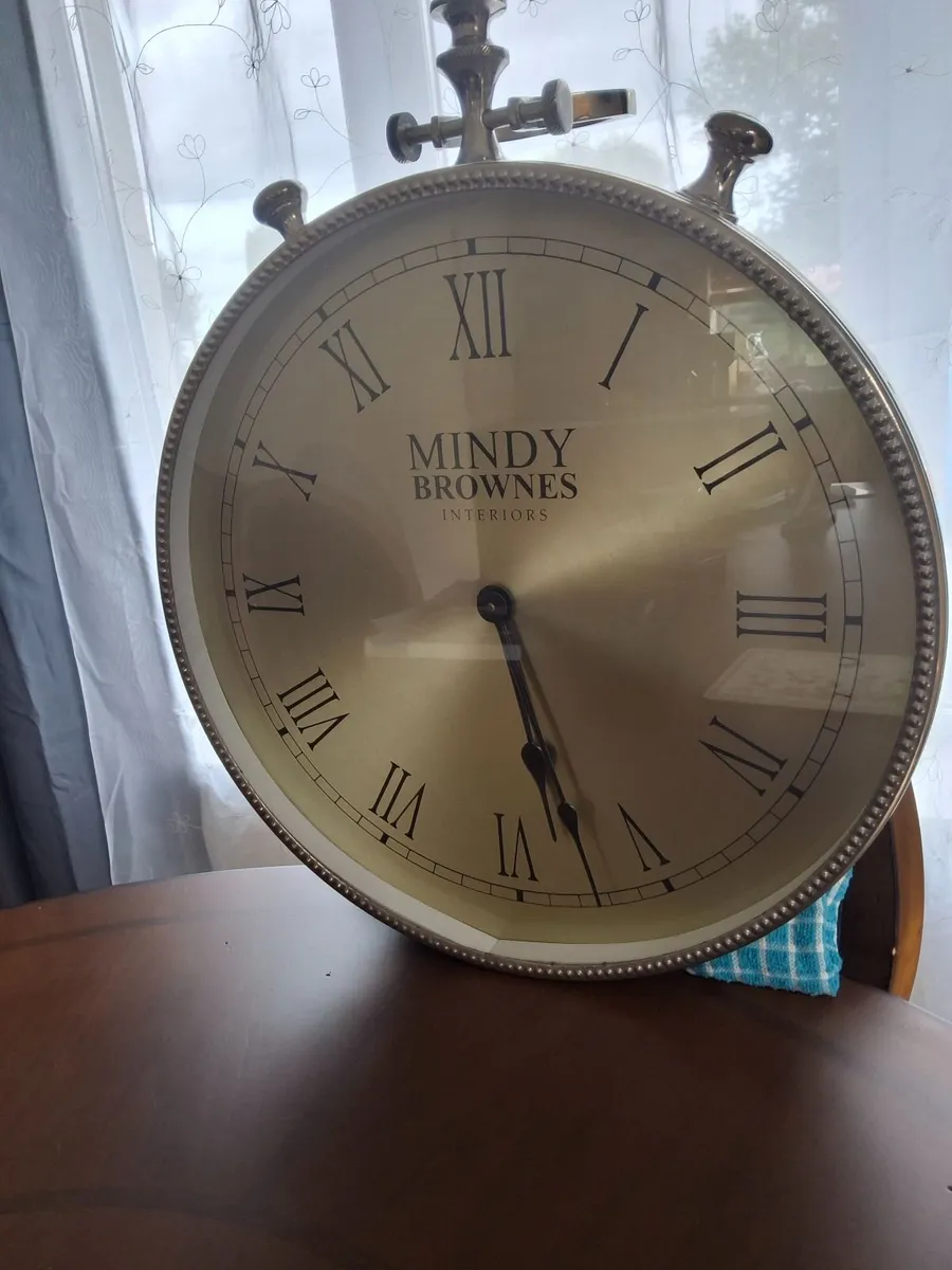 Beautiful Mindy Brownes Pocket Watch Style Wall Cl - Image 1