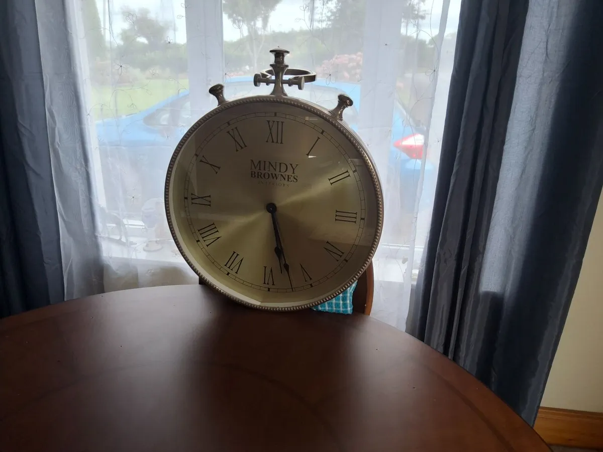 Beautiful Mindy Brownes Pocket Watch Style Wall Cl - Image 4