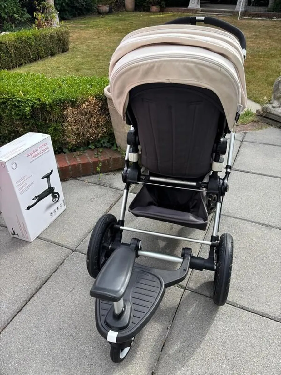 Bugaboo Cameleon Complete Bundle | Bassinet | Wheeled Board | Genuine Accessories - Image 3