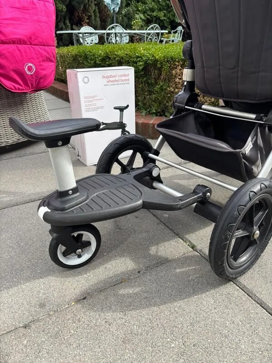 Bugaboo Cameleon Complete Bundle | Bassinet | Wheeled Board | Genuine Accessories - Image 4