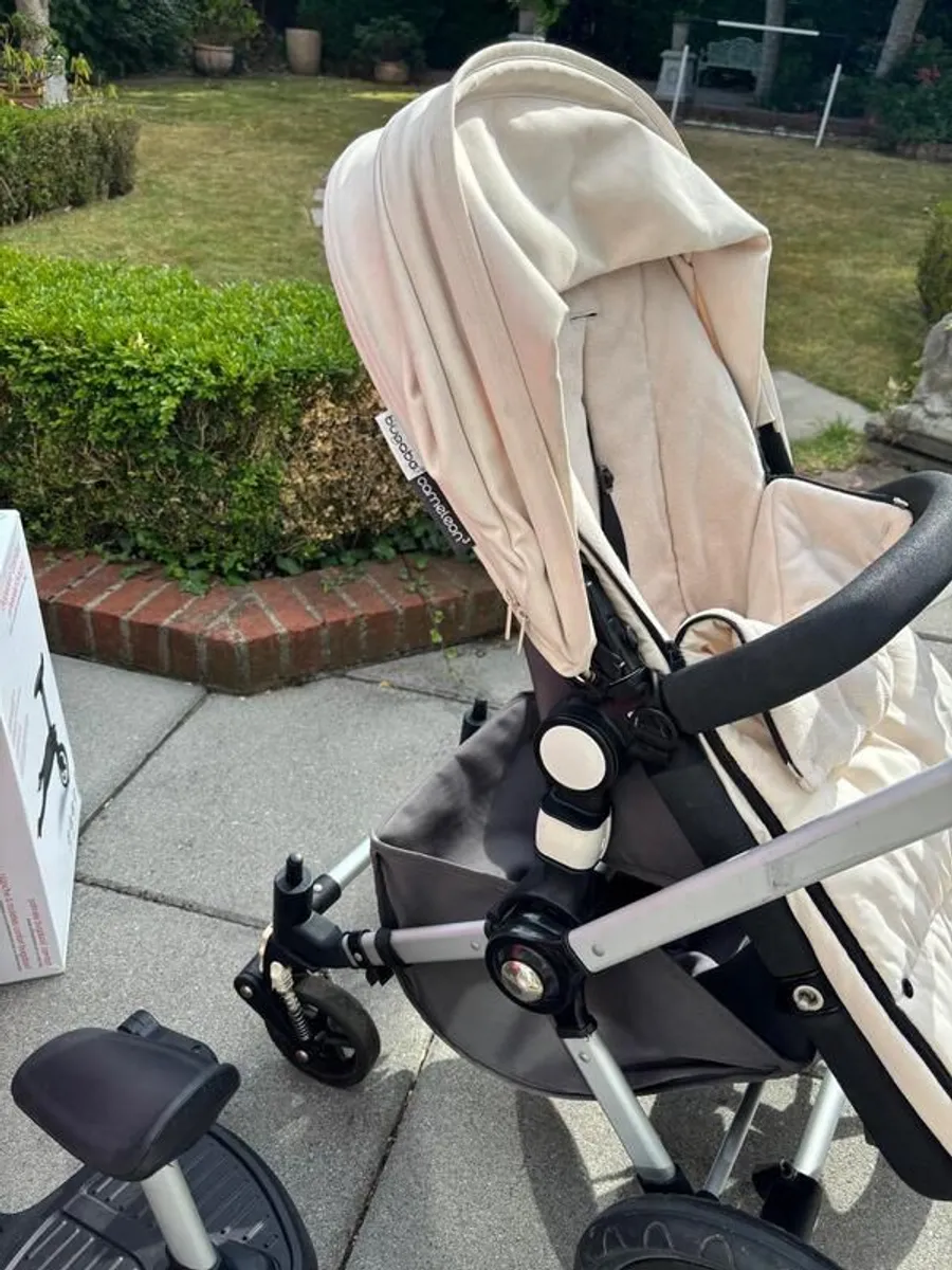 Bugaboo Cameleon Complete Bundle | Bassinet | Wheeled Board | Genuine Accessories - Image 2