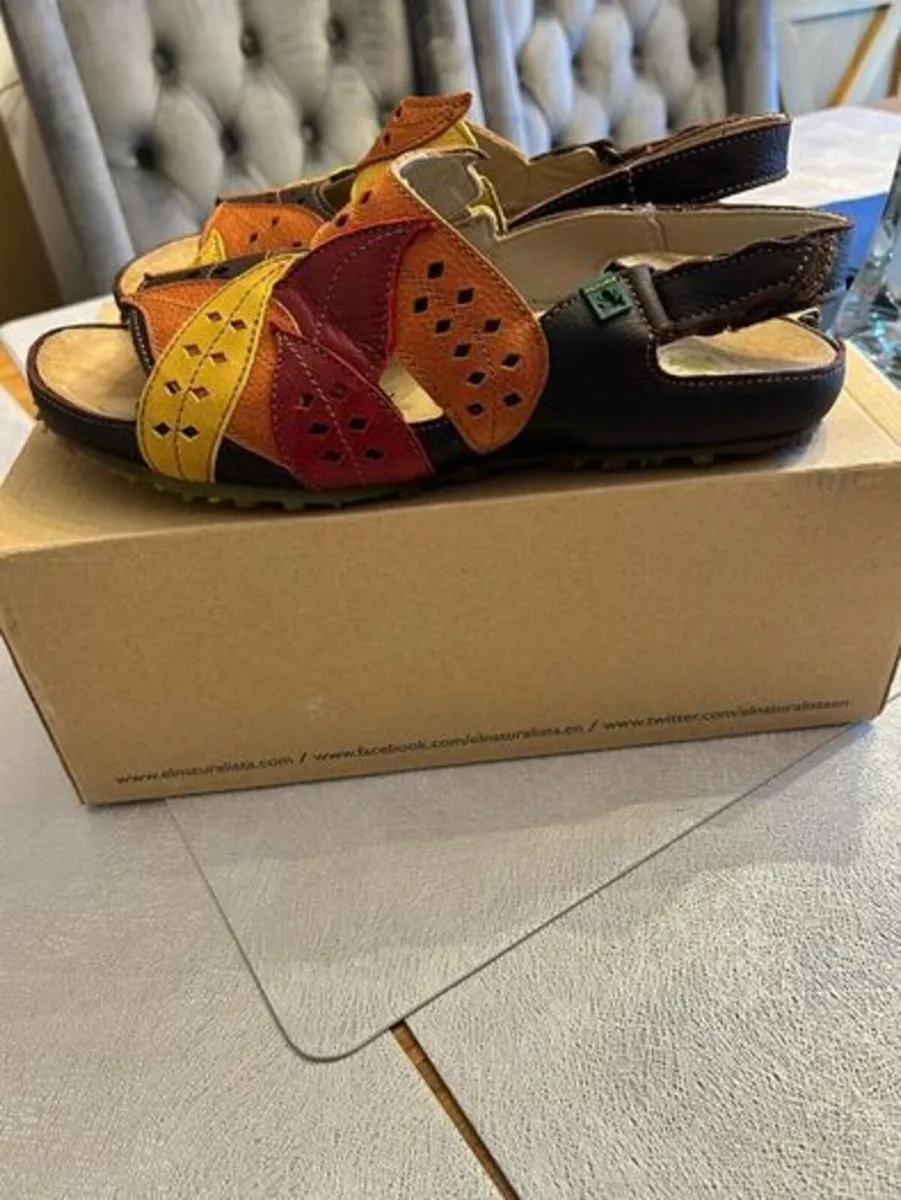 El Naturalista womens leather Sandals 8UK 41EU NEW - Image 4