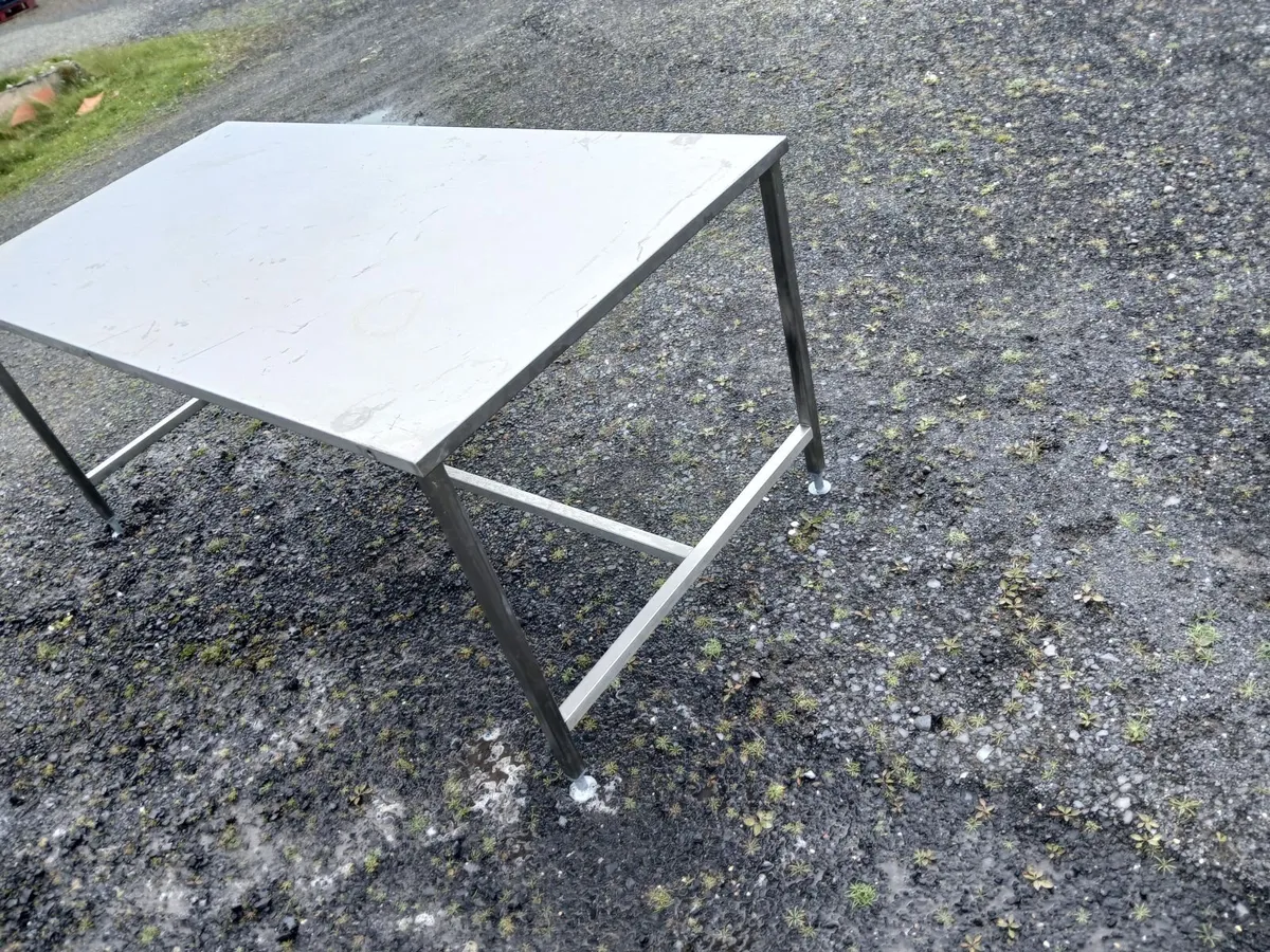 Staneless steel cabbinet  table delivered - Image 3