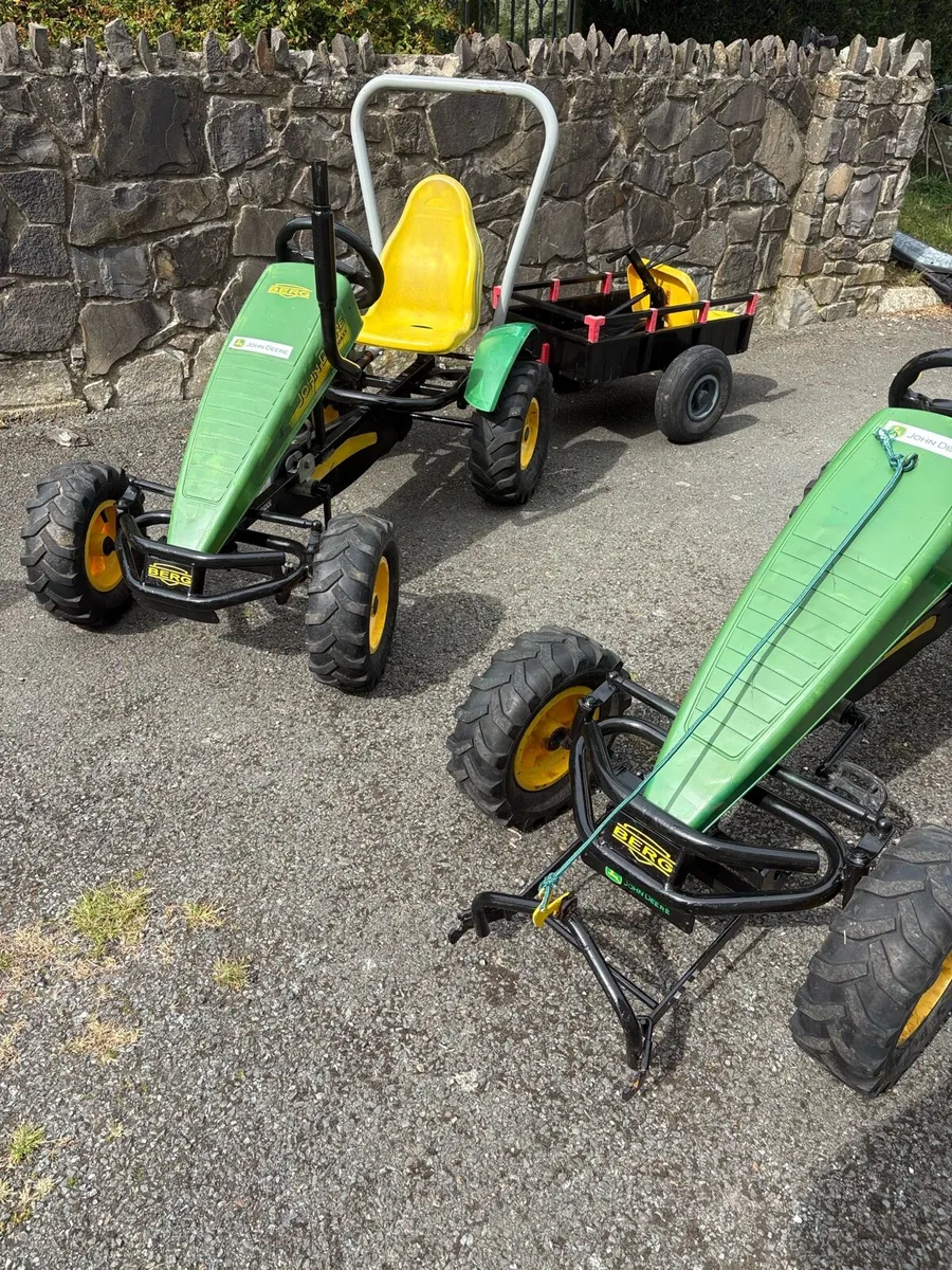 Berg John Deere Traxx Go Carts - Image 1