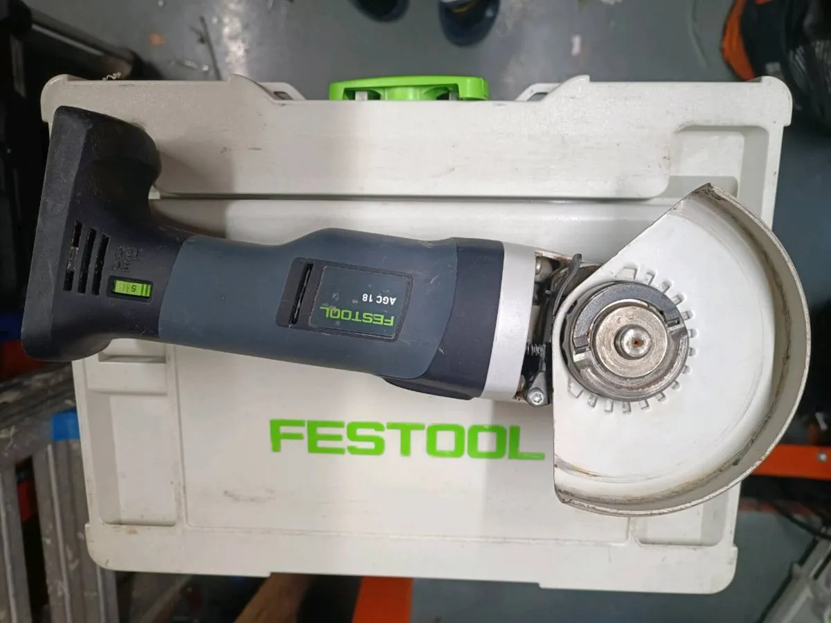 Festool AGC18 angle grinder.