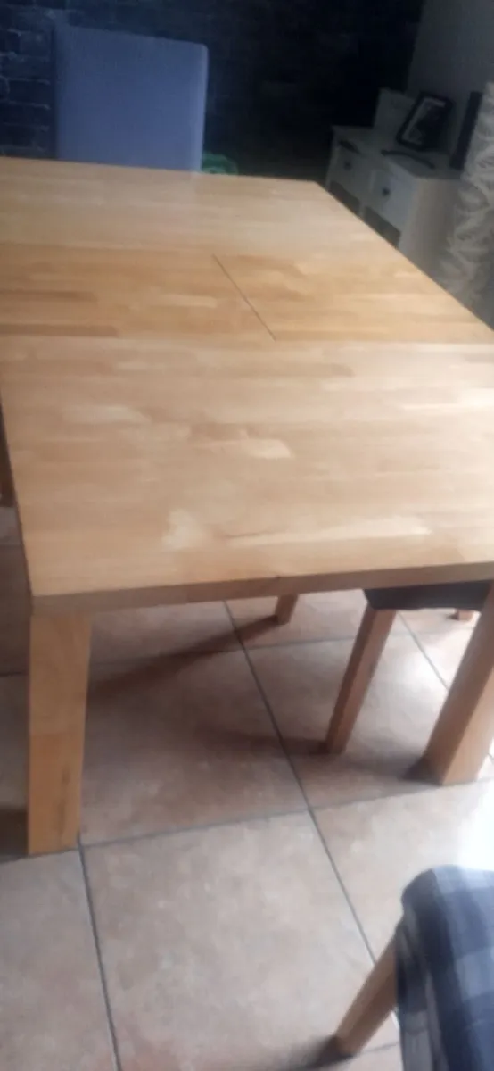 Dining table and chairs - Image 2