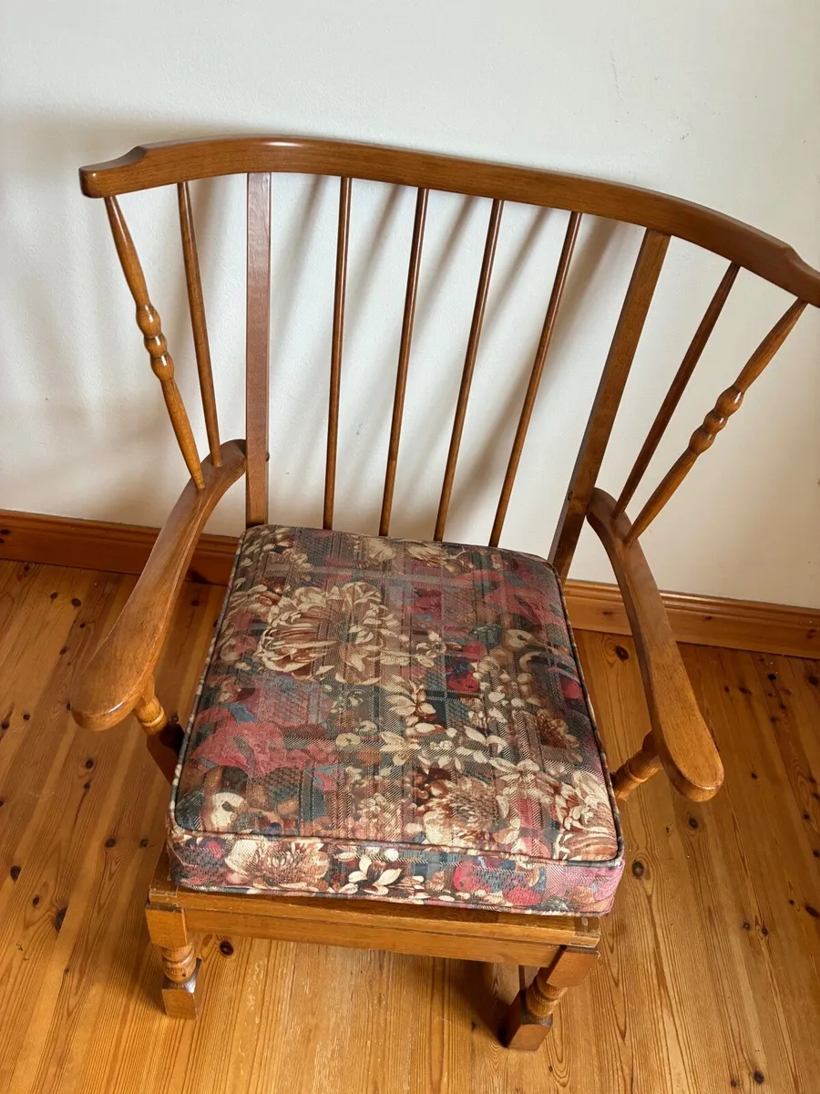 Classic Wooden Armchairs(2) - Image 3