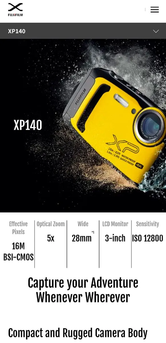 Fujifilm XP140 🤿🌊🏄 - Image 1