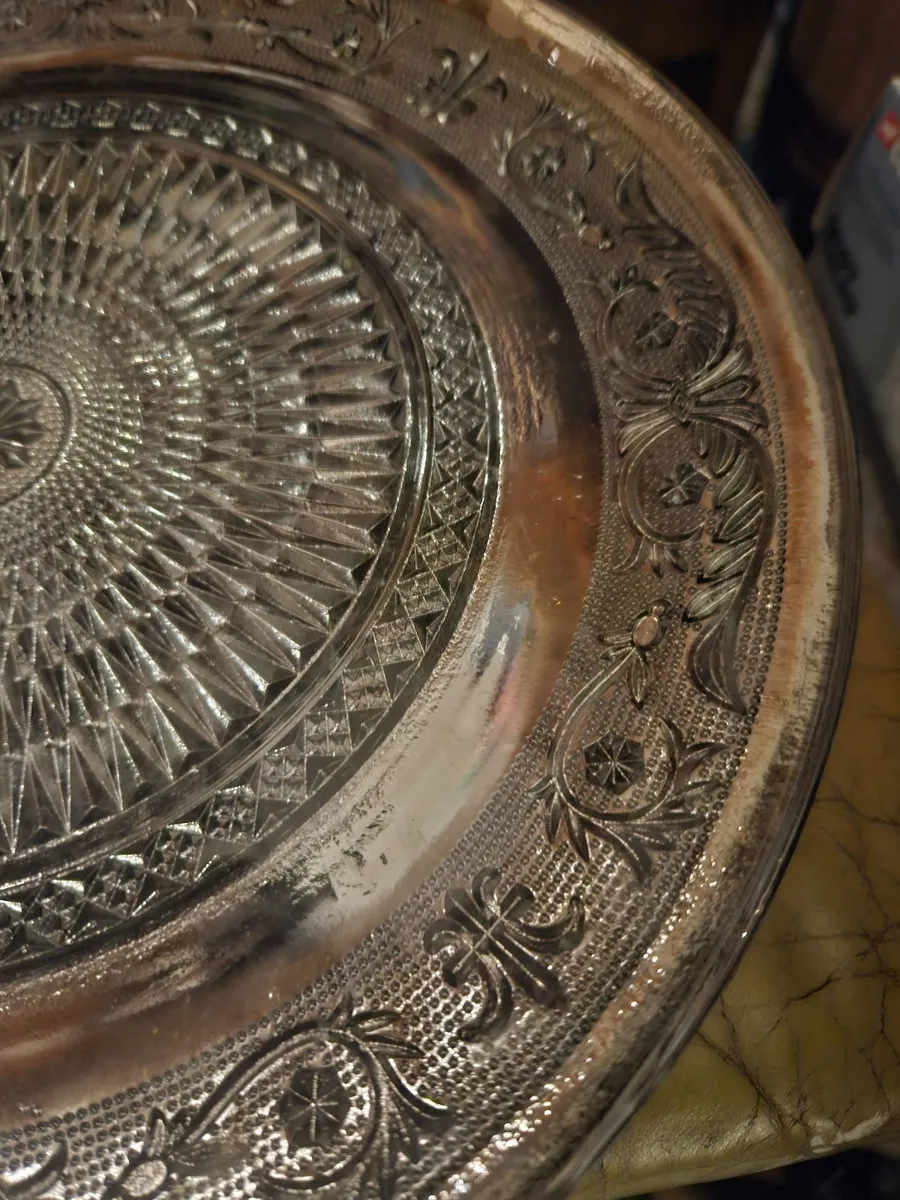 Decorative Glass Ceramic Tray - Image 2