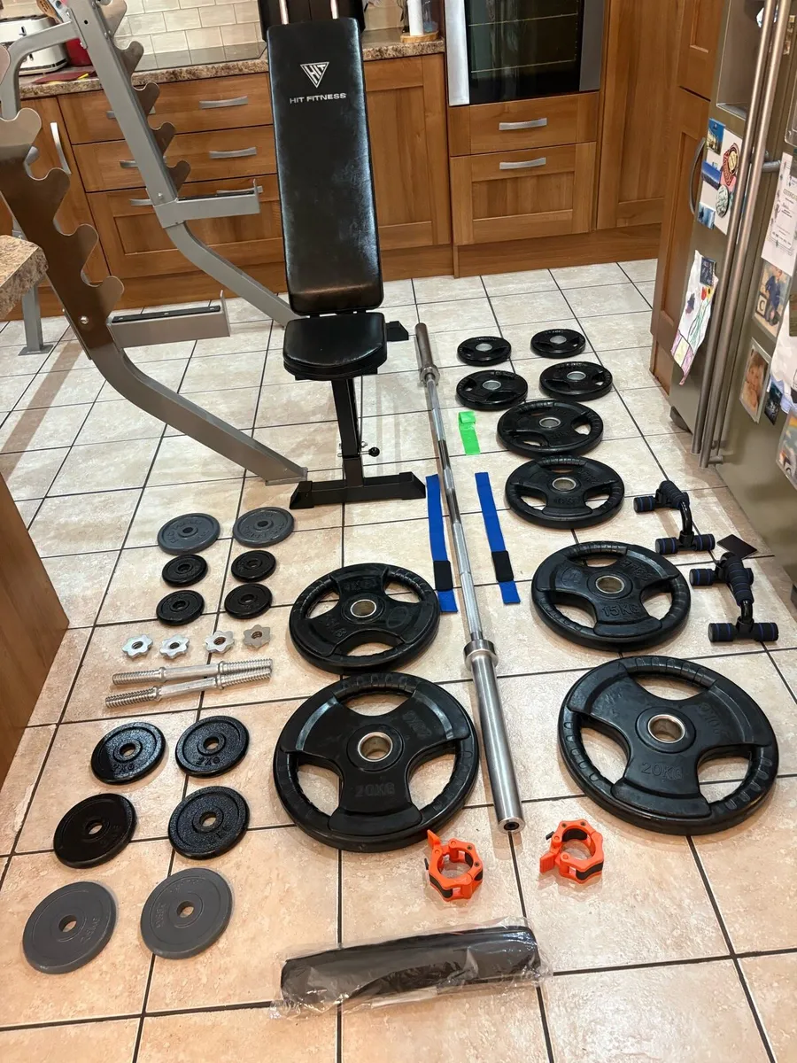 IMPULSE SQUAT RACK PRO GYM WEIGHT SET, CHEAP!! - Image 3