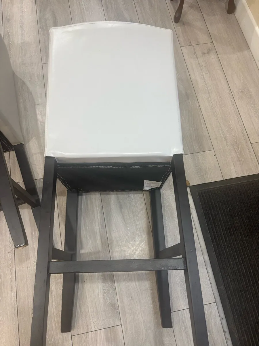 2 Grey Breakfast Bar Stools - Image 2