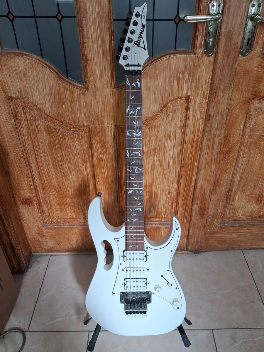 2020 Ibanez JEMJR Steve Vai Signature - Pristine W - Image 1