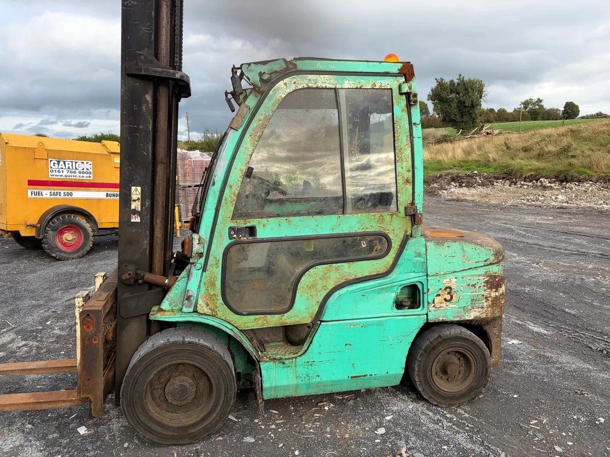 Mitsubishi fd35nt forklift - Image 2