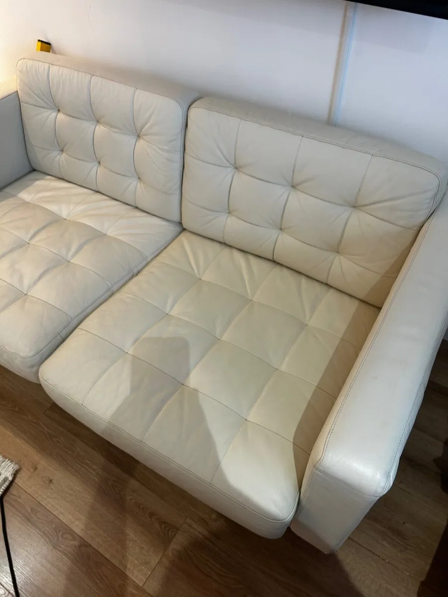 Real leather sofa - Image 2