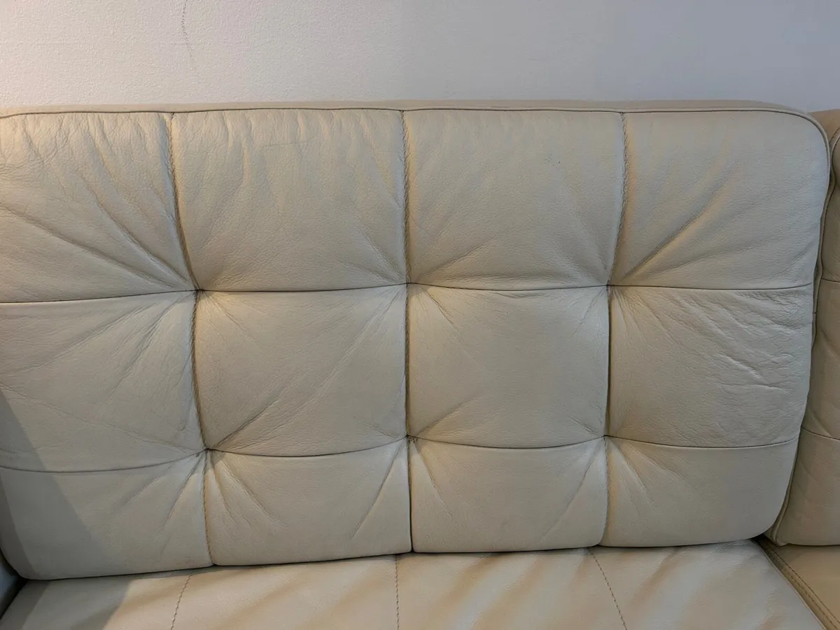 Real leather sofa - Image 3