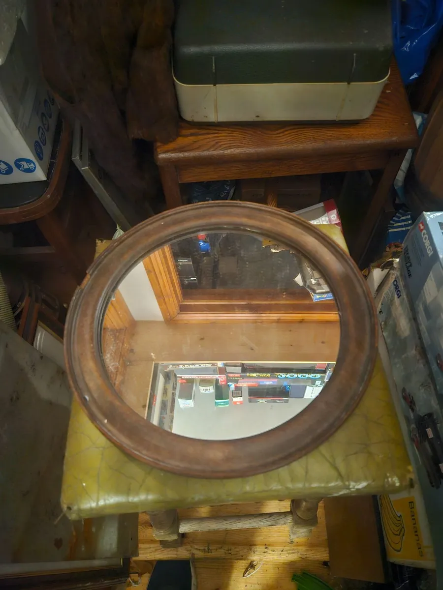 Vintage Antique Mirror - Image 1