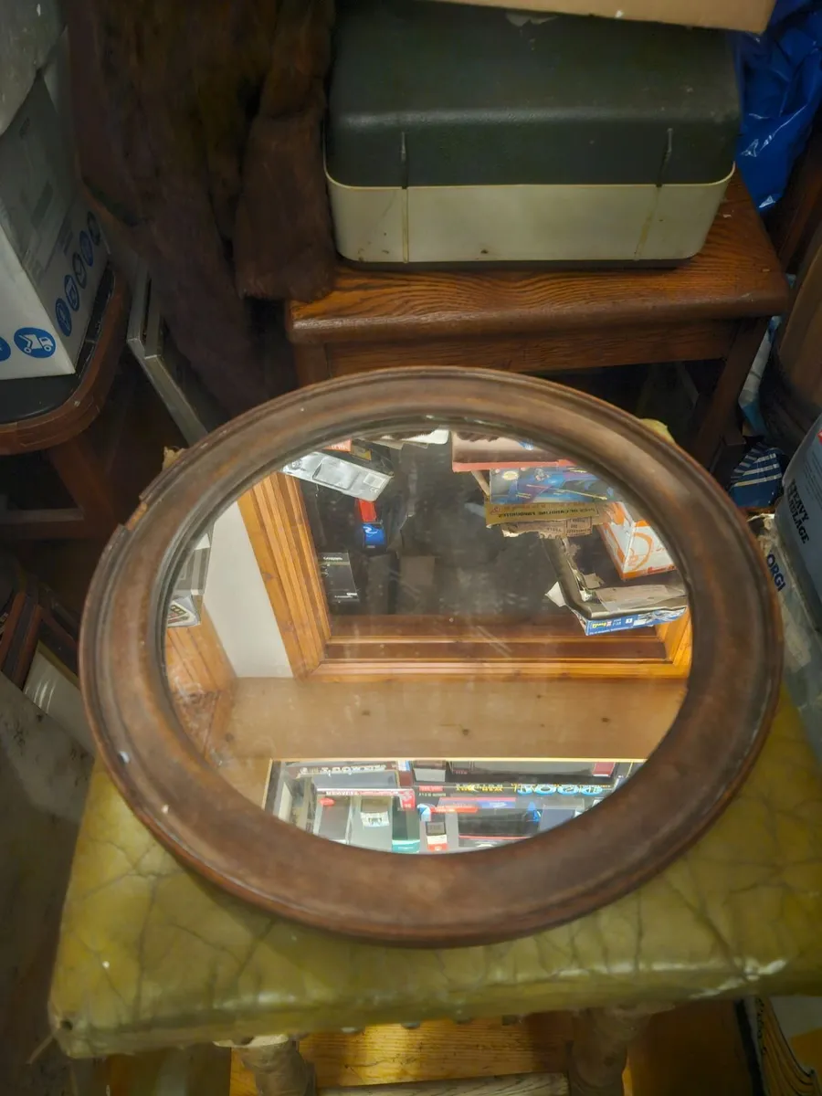 Vintage Antique Mirror - Image 2
