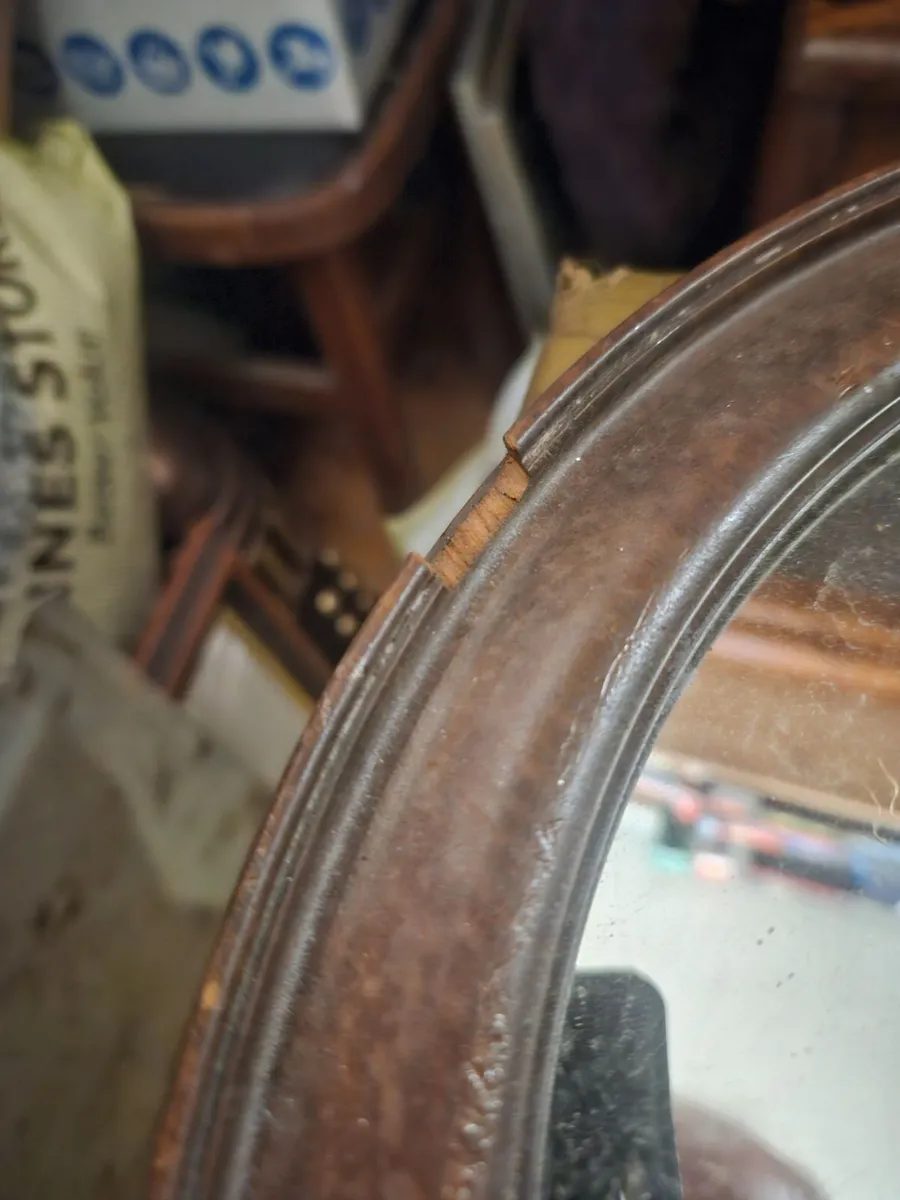 Vintage Antique Mirror - Image 3