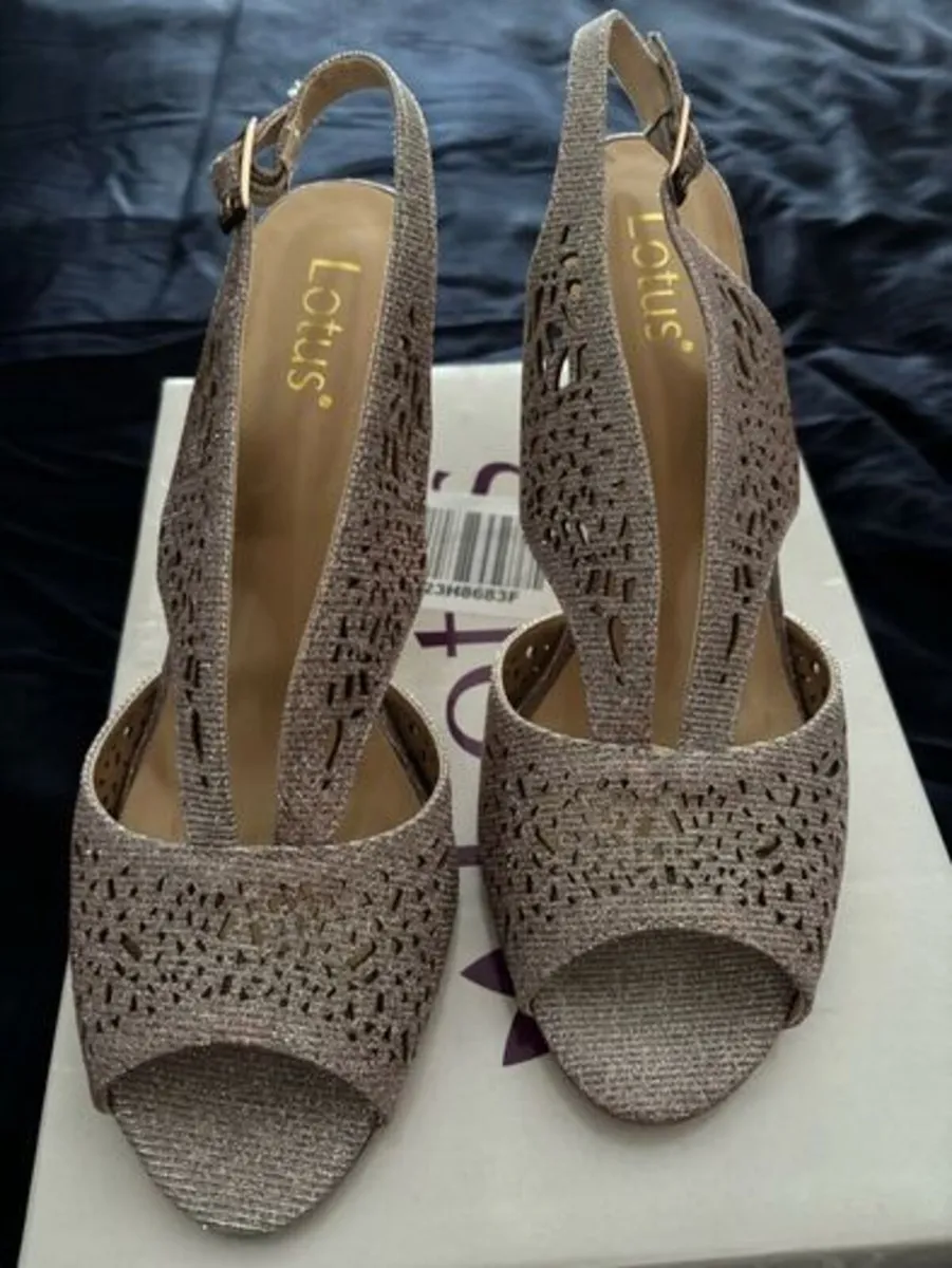 Lotus Womens high Heel Sandals 8Uk 41EU - Image 1