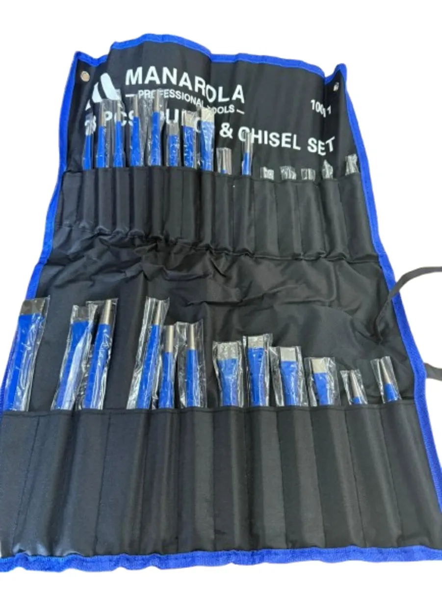 MANAROLA 28PC PUNCH & CHISEL SET - Image 1