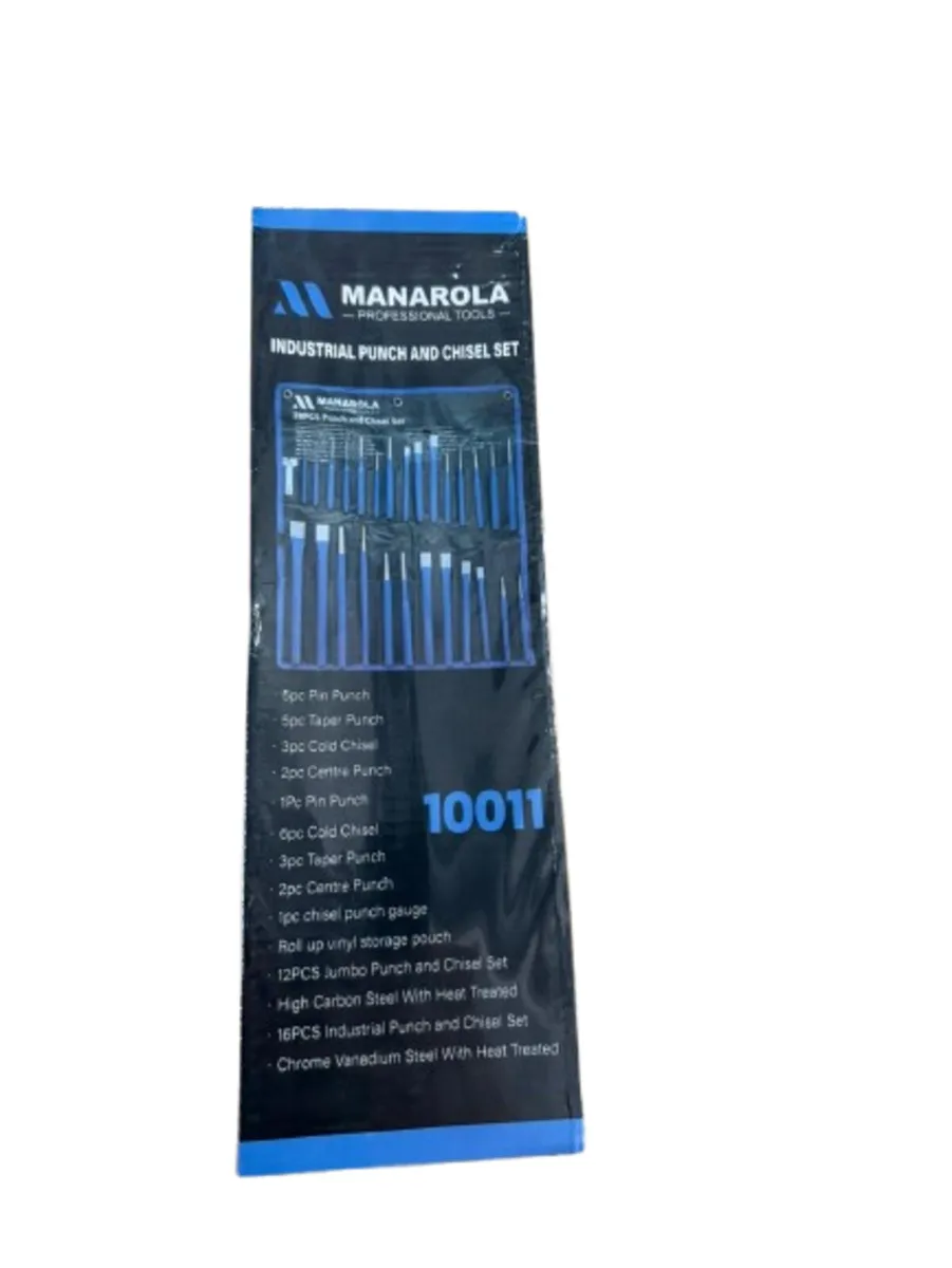 MANAROLA 28PC PUNCH & CHISEL SET - Image 2