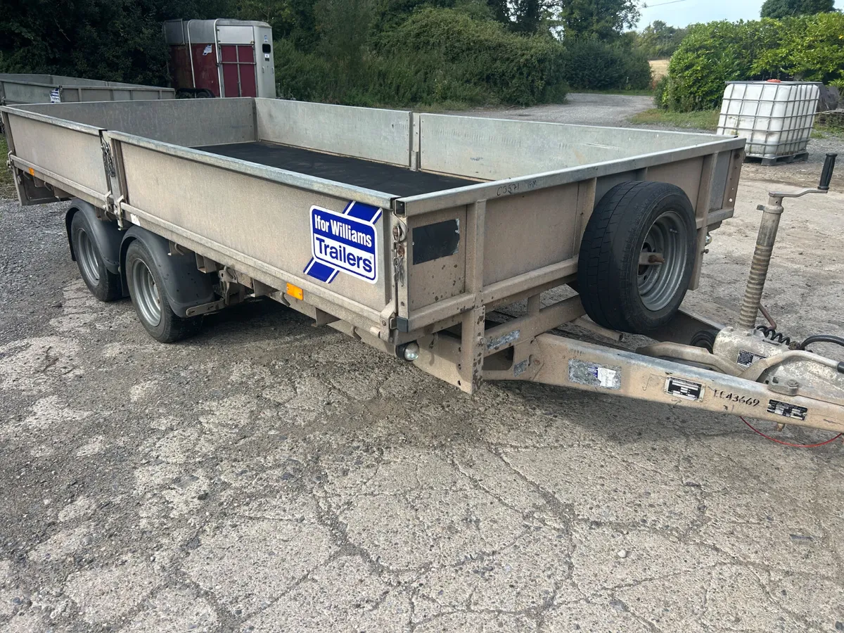 Ifor Williams 14x6,6 Lm146 Dropside Trailer - Image 3