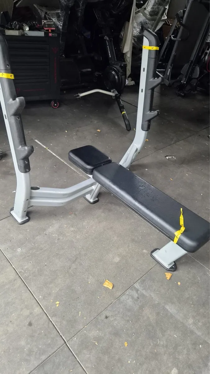 2 commercial flat benches nautilus brand - Image 2